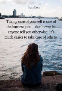 self care hardest job